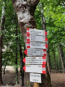 itinerari monte faito